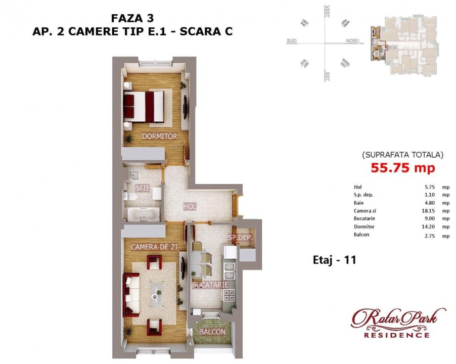 Acasa in Rotar Park. Apartamentul perfect pentru tine.