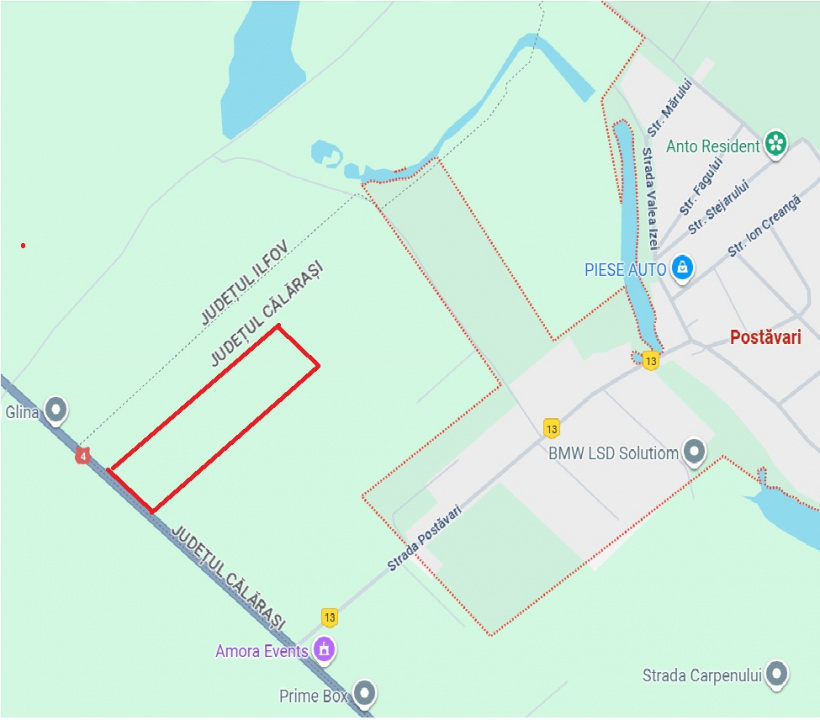 FRUMUSANI-POSTAVARI Teren 23.728 mp