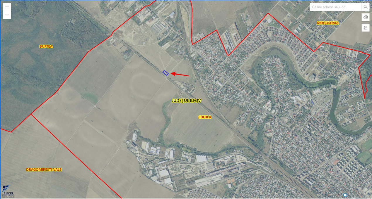 Teren intravilan 1500 mp , str Campului, deschidere 26m, Comision 0%