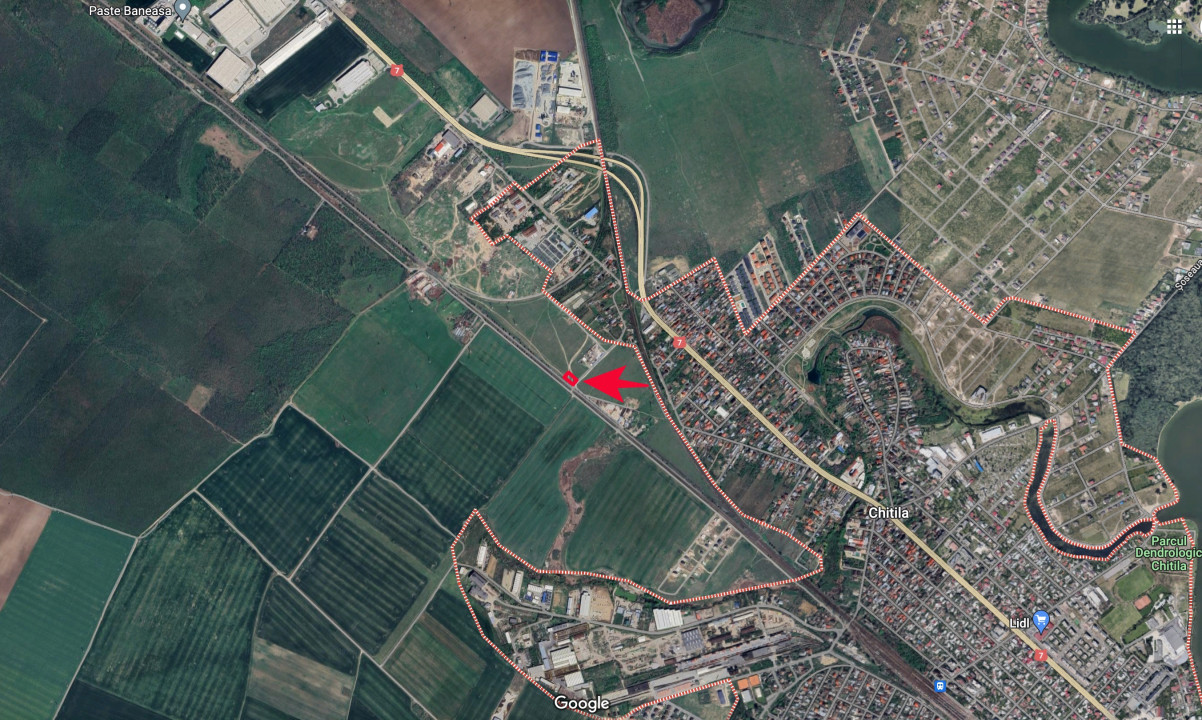 Teren intravilan 1500 mp , str Campului, deschidere 26m, Comision 0%