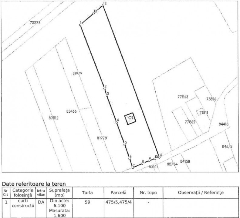 Vila 210 mp + Lot 6100 mp Crevedia