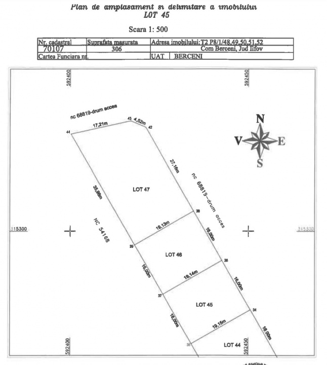 BERCENI, LOT 612 MP!
