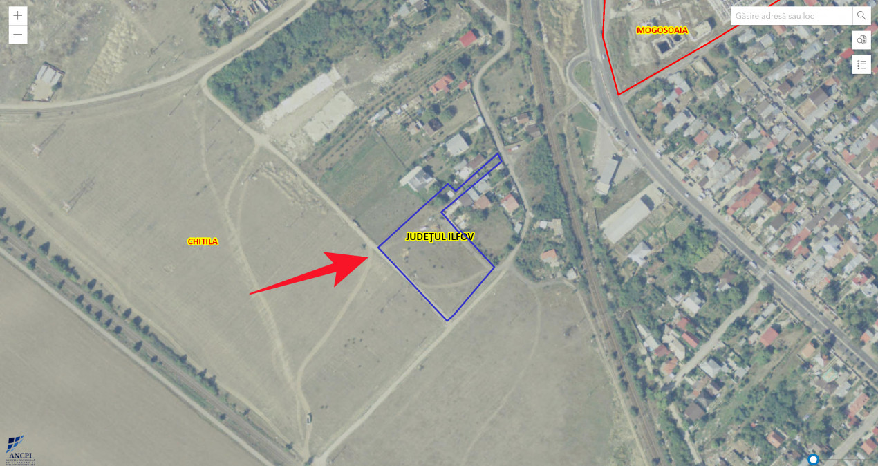 Teren intravilan 6373 mp , 20e/mp, str Campului, deschidere 65m, Comision 0%