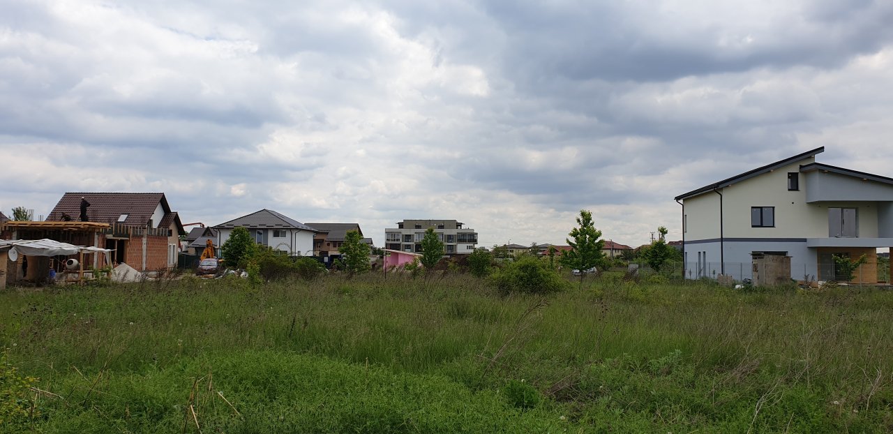 Teren intravilan Otopeni-Odai, 664 mp, COMISION 0%, P+2E, gaze, curent, asfalt