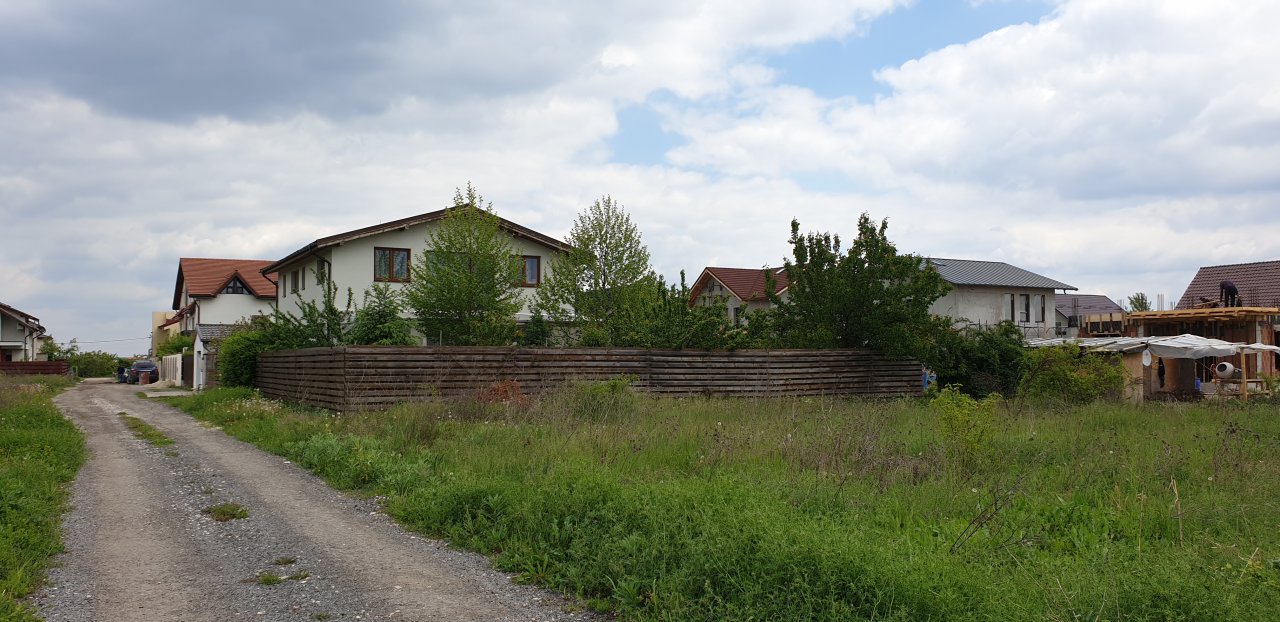 Teren intravilan Otopeni-Odai, 664 mp, COMISION 0%, P+2E, gaze, curent, asfalt