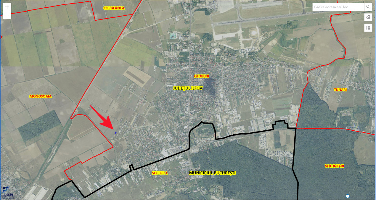 Teren intravilan Otopeni-Odai, 664 mp, COMISION 0%, P+2E, gaze, curent, asfalt