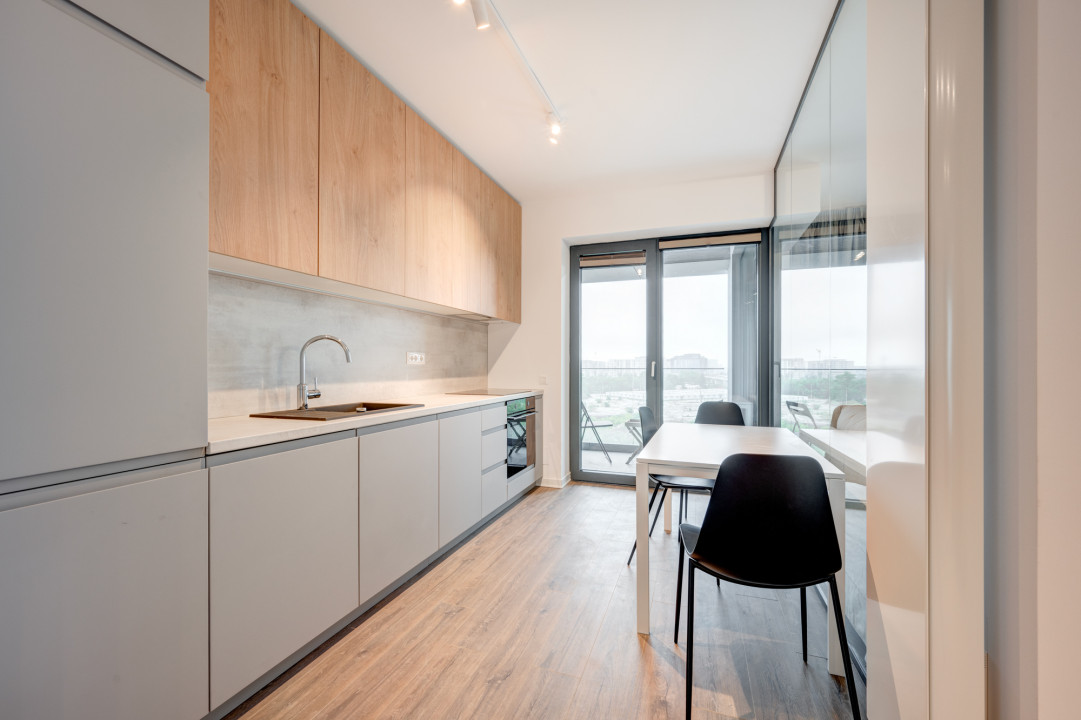 Garsoniera - complet mobilata si utilata - garaj 