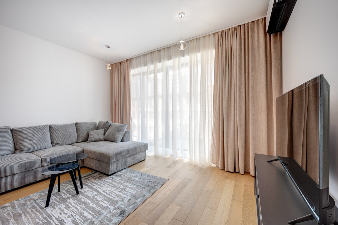 Prima inchiriere- complet mobilat si utilat cu loc de parcare in One Timpuri noi