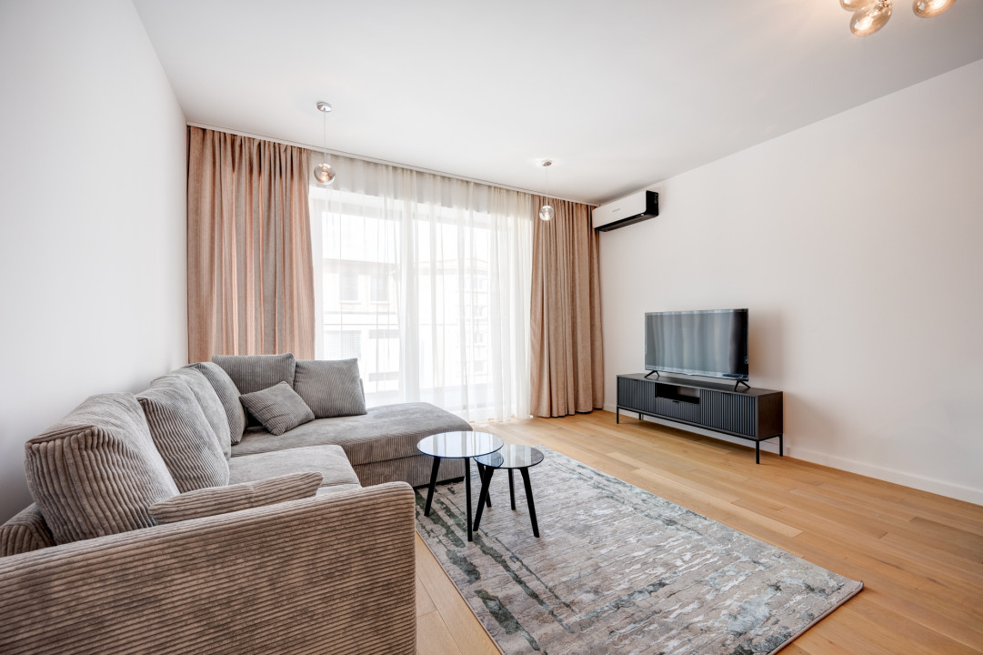 Prima inchiriere- complet mobilat si utilat cu loc de parcare in One Timpuri noi