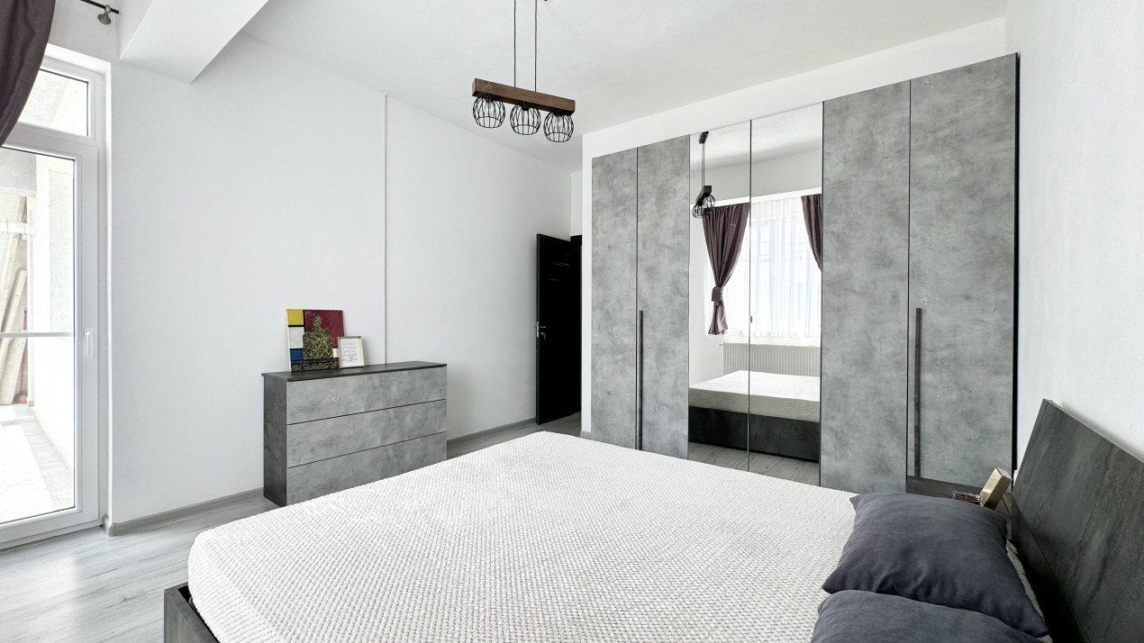 De inchiriat - apartament 2 camere - Parcul Teilor, centrala proprie