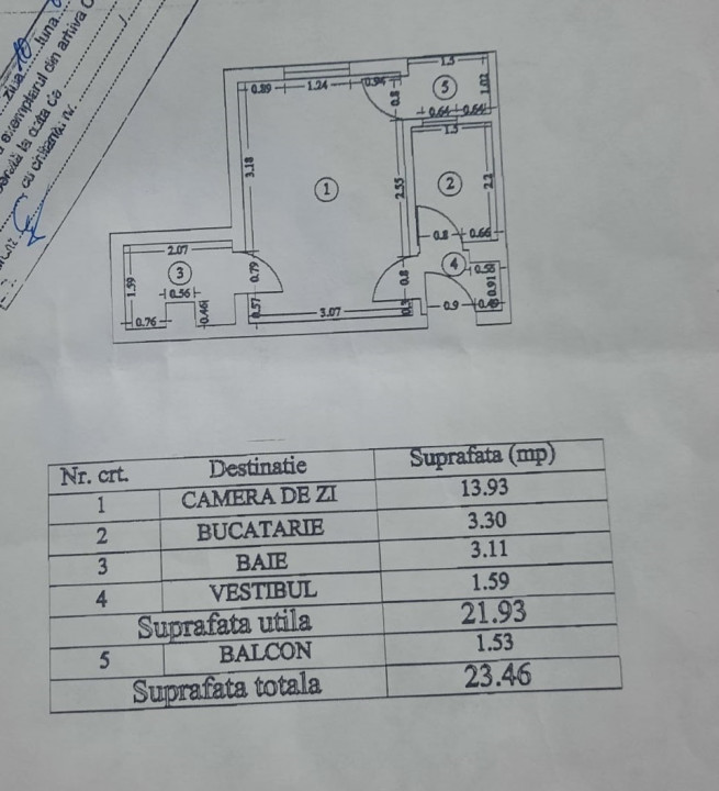 Garsoniera decomanadata in bloc Reabilitat Termic