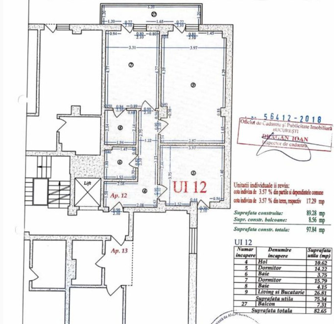 Aviatiei 3 Camere cu vedere libera parcare si terasa 200 mp