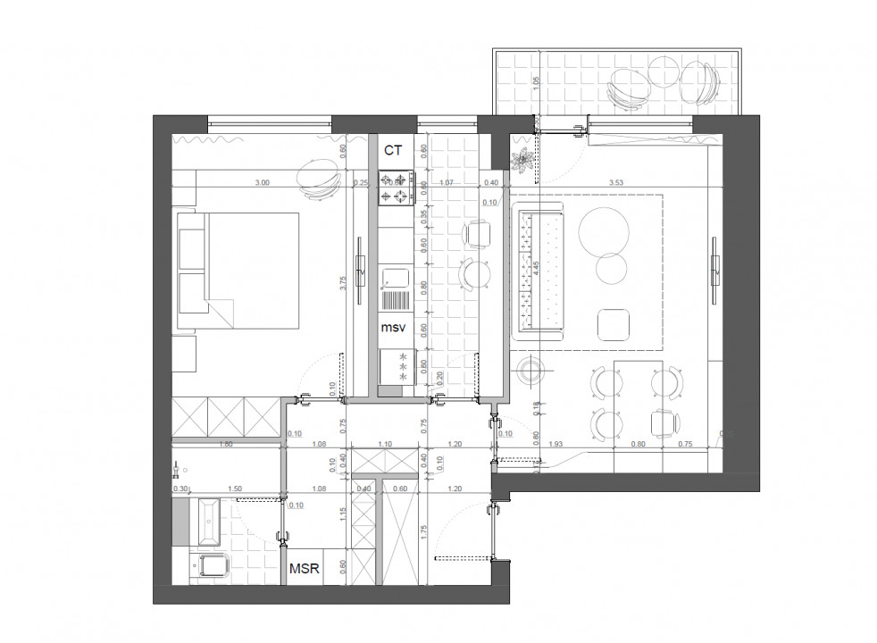 COMISION 0 Dristor 2 Camere luminoase Baba Novac Residence