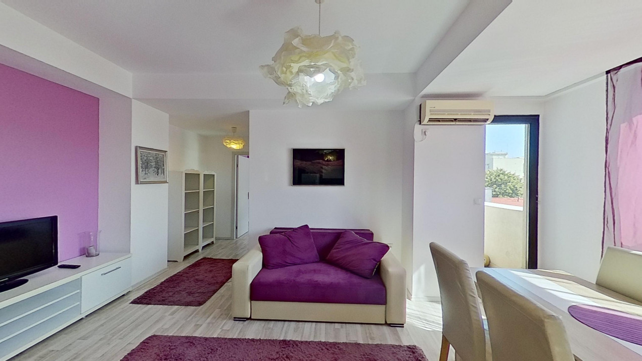 Apartament Modern cu 2 Camere de Închiriat în Dorobanți, București – Bloc Nou