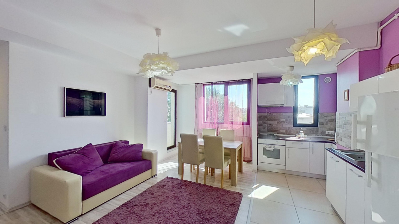 Apartament Modern cu 2 Camere de Închiriat în Dorobanți, București – Bloc Nou