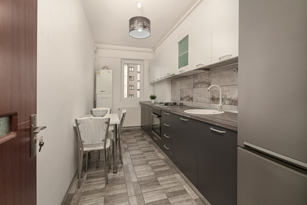 Apartament 2 camere Str Tineretului, mobilat-utilat