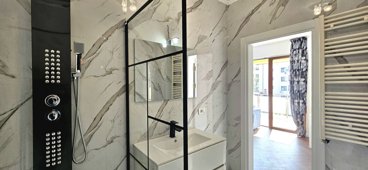 2 Camere terasa cu vedere libera Metrou Mihai Bravu