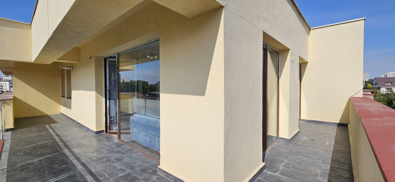 2 Camere terasa cu vedere libera Metrou Mihai Bravu