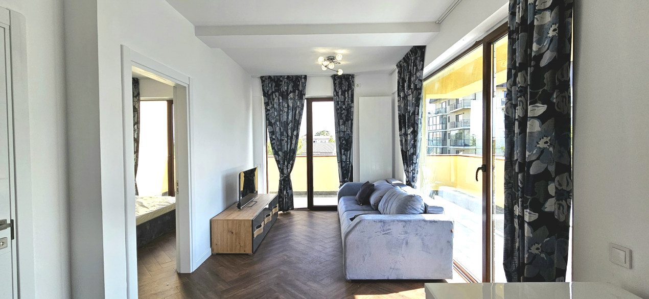 2 Camere terasa cu vedere libera Metrou Mihai Bravu