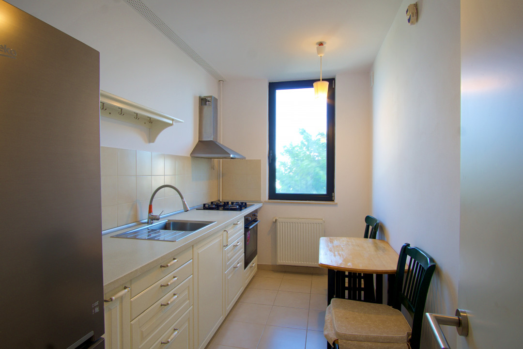 2 camere Adora Pipera, bloc nou, loc parcare, 2/5, utilat/mobilat, comision 0%