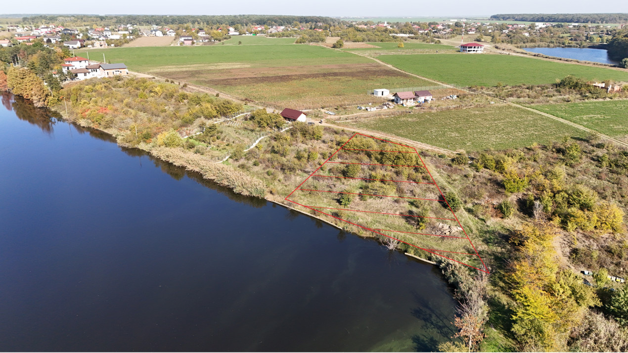 Teren intravilan cu deschidere la lac | Ganeasa | 1102 mp 