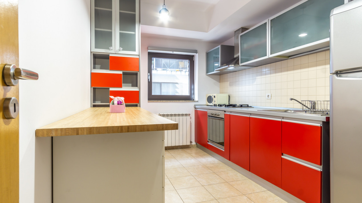 3 camere Baneasa Petrom City, 109mp, parcare subterana, centrala, piscina, paza