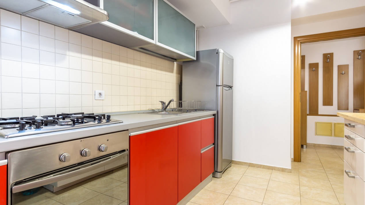 3 camere Baneasa Petrom City, 109mp, parcare subterana, centrala, piscina, paza