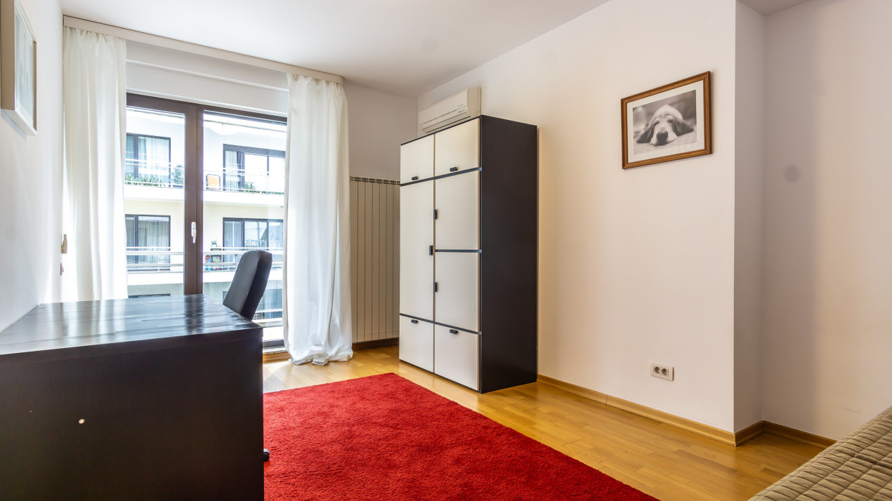 3 camere Baneasa Petrom City, 109mp, parcare subterana, centrala, piscina, paza