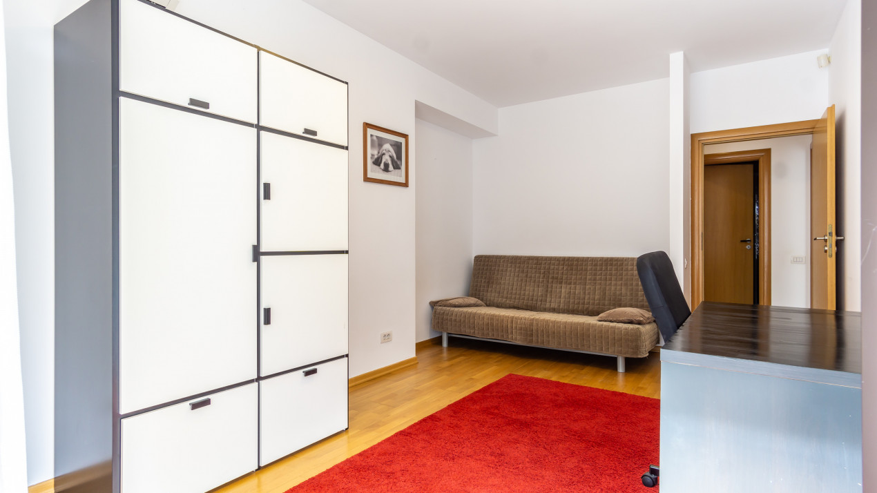 3 camere Baneasa Petrom City, 109mp, parcare subterana, centrala, piscina, paza