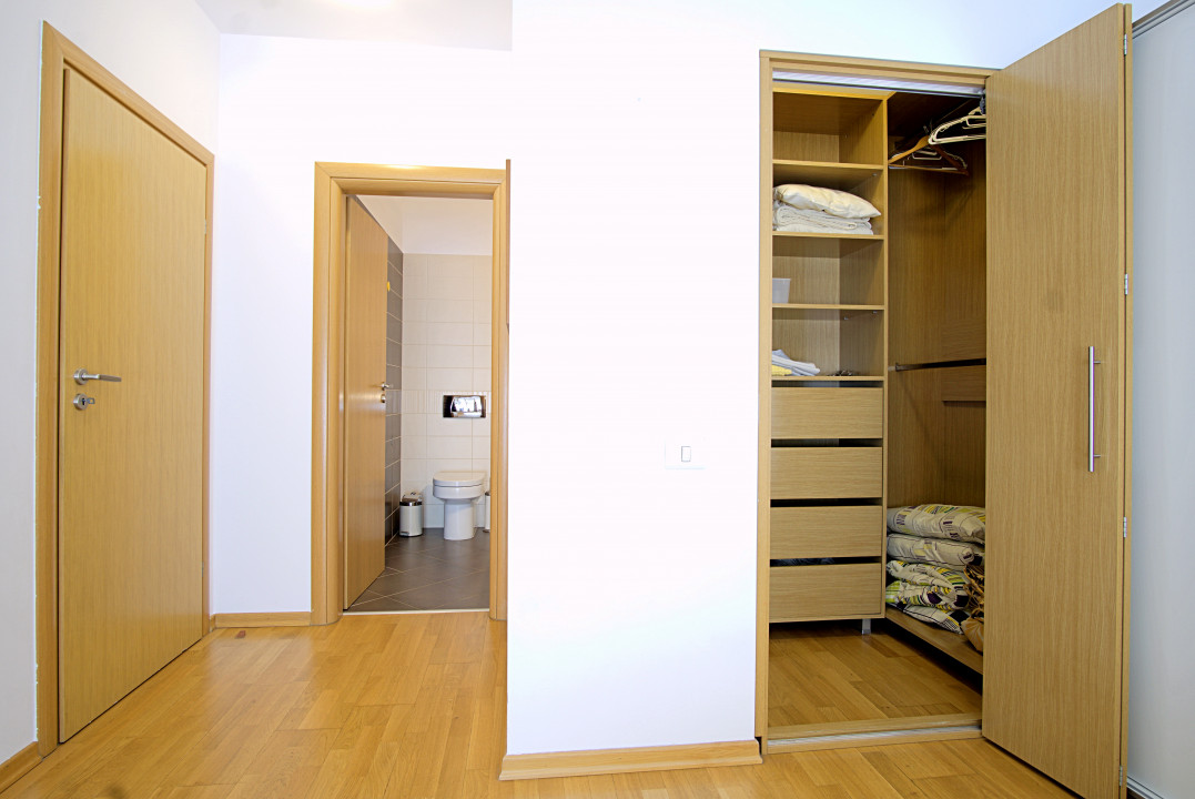 3 camere Baneasa Petrom City, 109mp, parcare subterana, centrala, piscina, paza