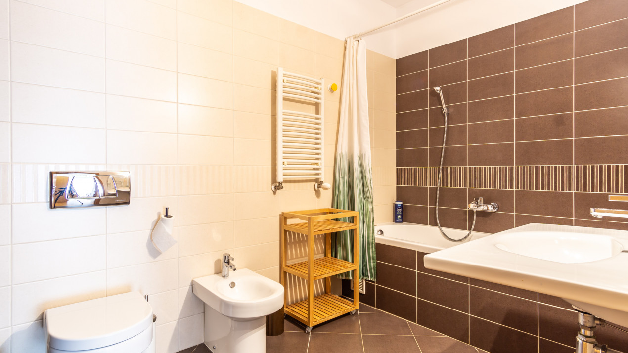 3 camere Baneasa Petrom City, 109mp, parcare subterana, centrala, piscina, paza