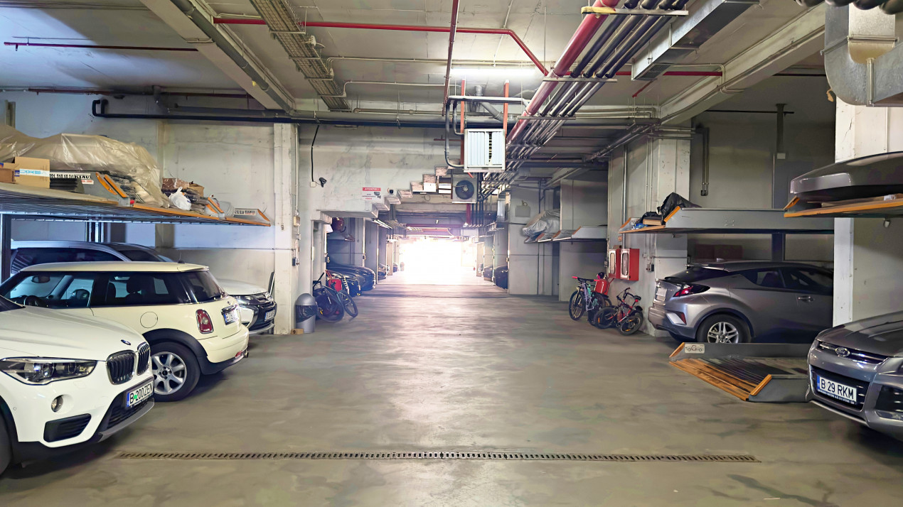 3 camere Baneasa Petrom City, 109mp, parcare subterana, centrala, piscina, paza