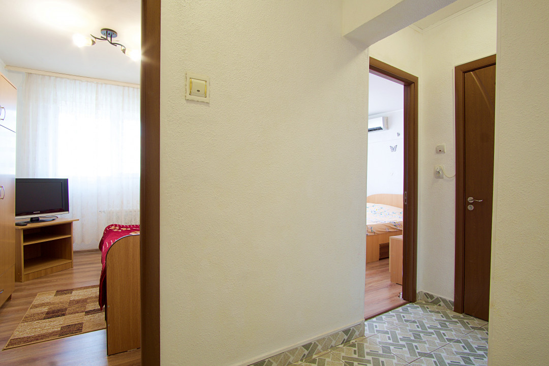 3 camere decomandat Doamna Ghica 4, complet mobilat si utilat, AC, 3 TV LCD