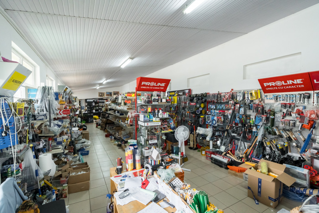CALUGARENI - MANEURO -  COMPLEX COMERCIAL ACTIV, AFACERE LA CHEIE!