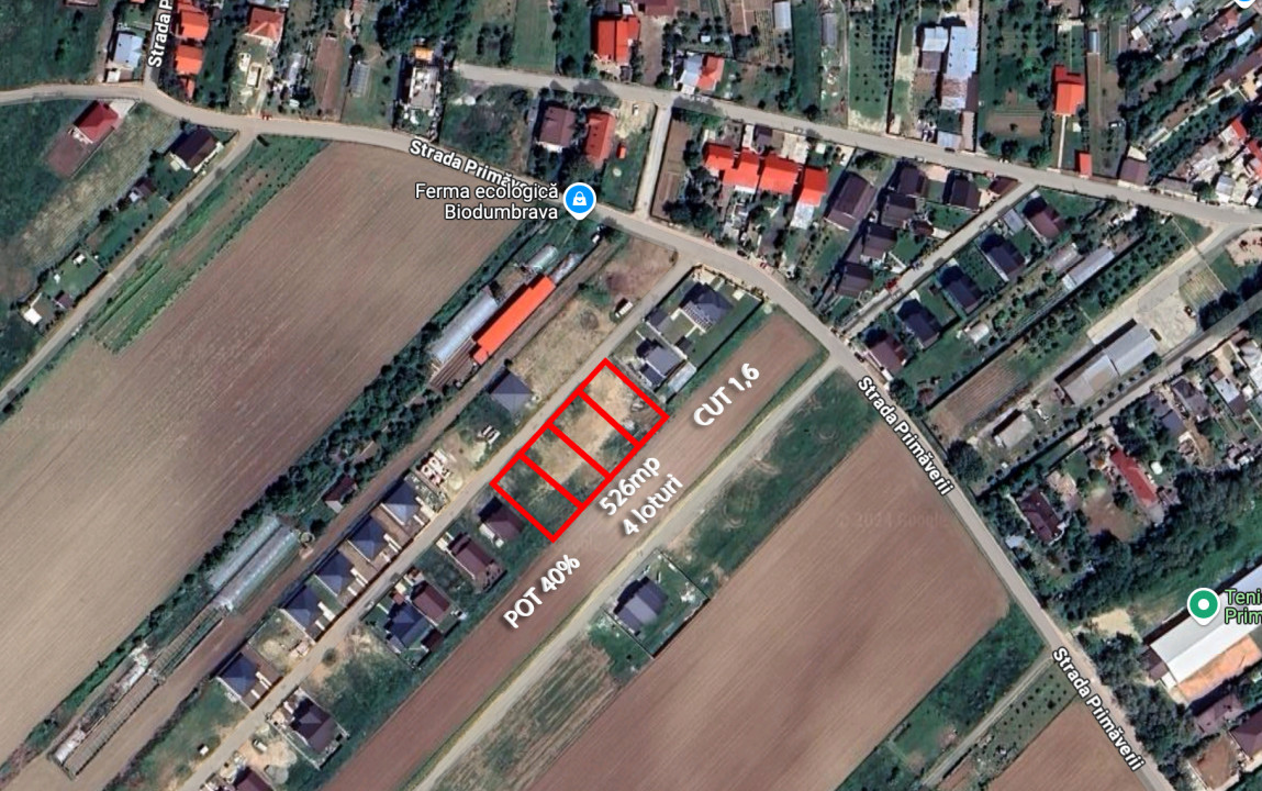 Joița - teren de vânzare, acces rapid București și Pitești, COMISION 0