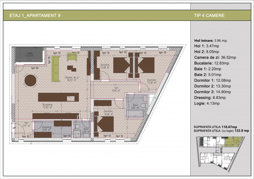 4 camere bloc nou. Zona Nerva Traian, Metrou Timpuri Noi
