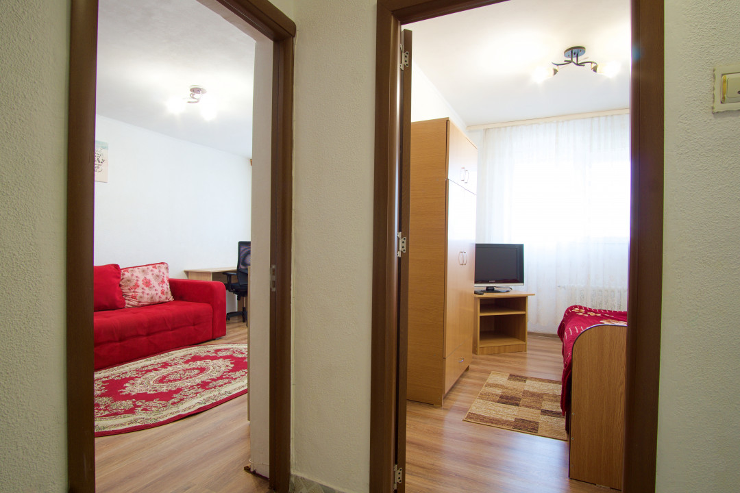 3 camere decomandat Doamna Ghica 4, complet mobilat si utilat, AC, 3 TV LCD