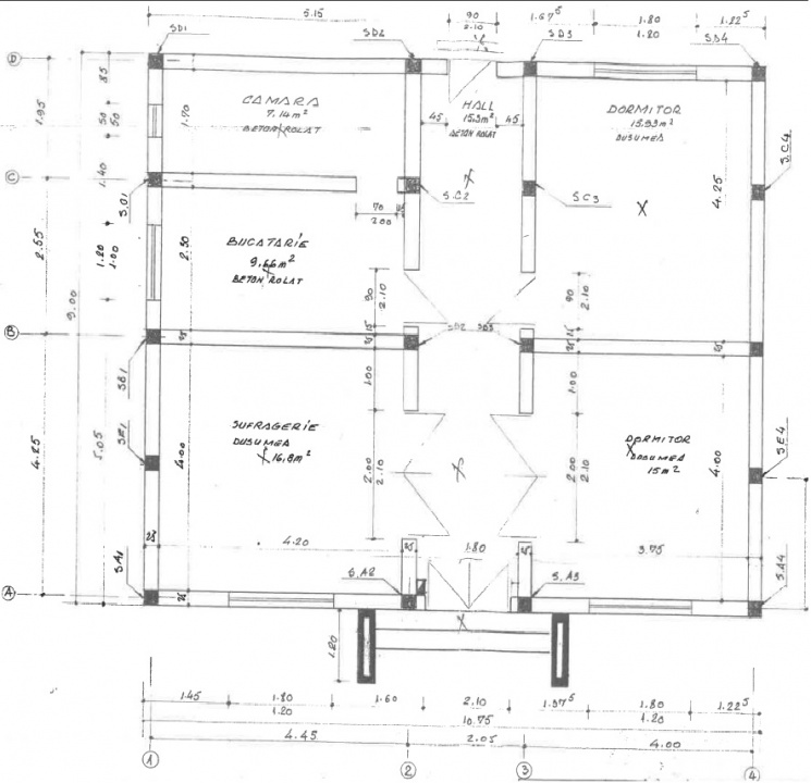 STEFANESTII DE JOS CASA 95 MP, LOT 791 MP!