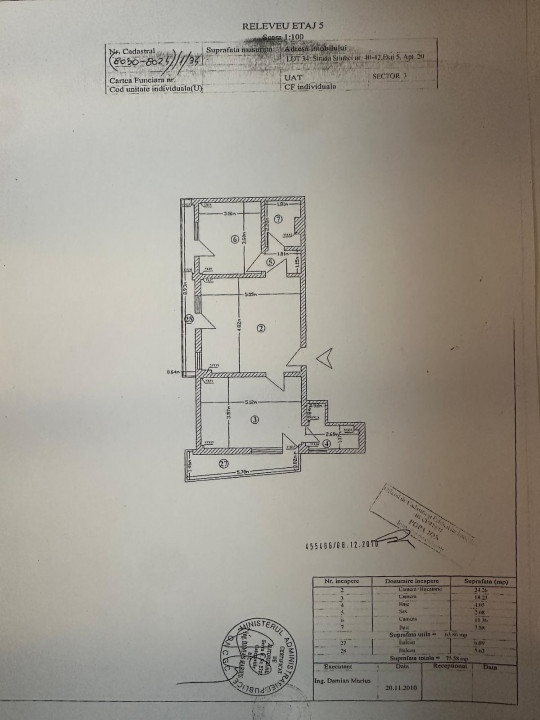 Apartament cu 3 camere in zona Pasaj Mihai Bravu - Splaiul Unirii