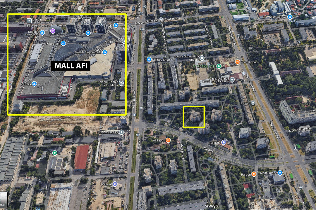 Apartament 3 camere in celebrele “E”-uri speciale de langa Afi Mall