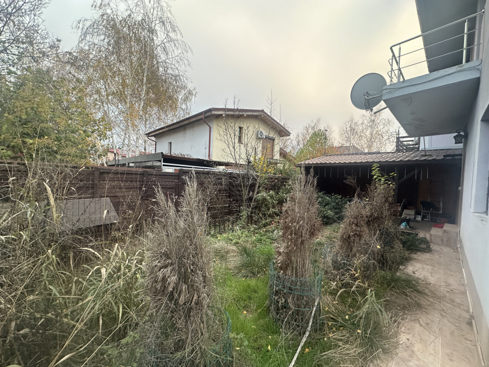 CORBEANCA-OSTRATU, DUPLEX P+E+M 140 MP TOTAL, CURTE PROPRIE 60MP! 