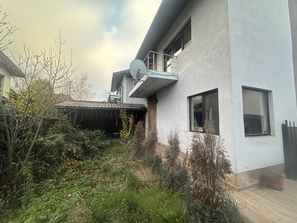 CORBEANCA-OSTRATU, DUPLEX P+E+M 140 MP TOTAL, CURTE PROPRIE 60MP! 