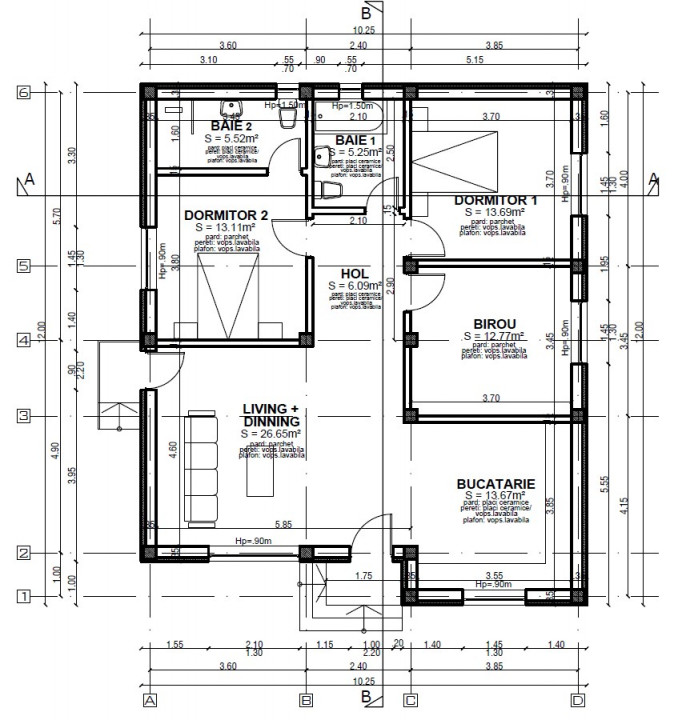 Vila individuala 4 camere | Lot 371 mp | 98mpu | Pantelimon