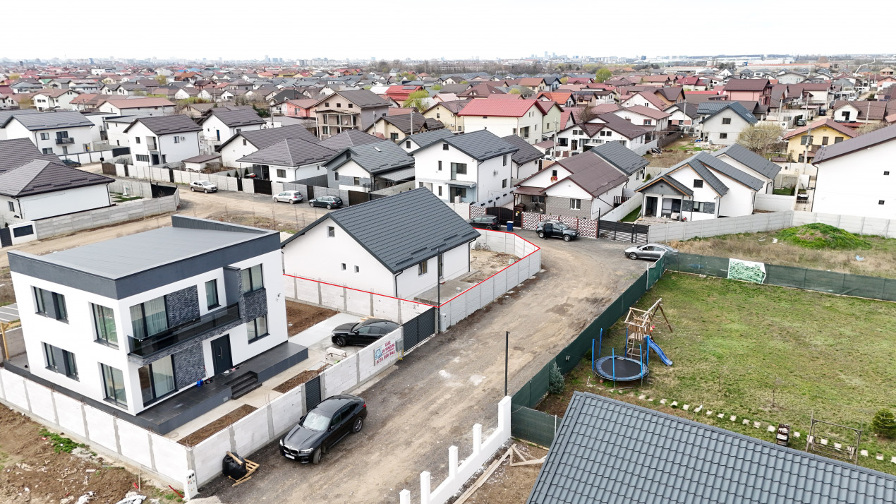 Vila individuala 4 camere | Lot 371 mp | 98mpu | Pantelimon