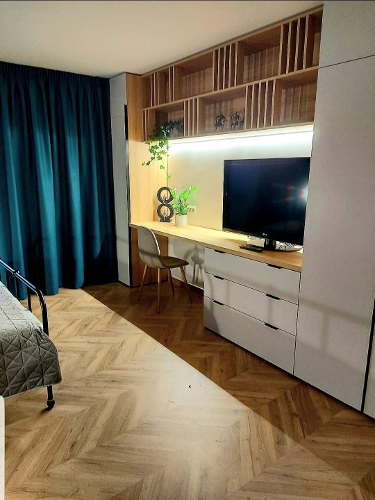 Garsoniera renovata- complet mobilata si utilata - prima inchiriere - 