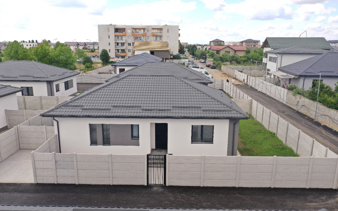 Casa individuala, 4 camere+ parcare, curte proprie 380 mp Bragadiru