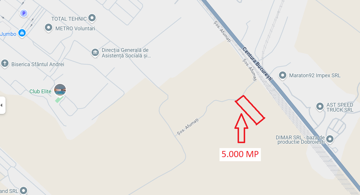 DOBROESTI-Centura Bucuresti Lot 5000 MP