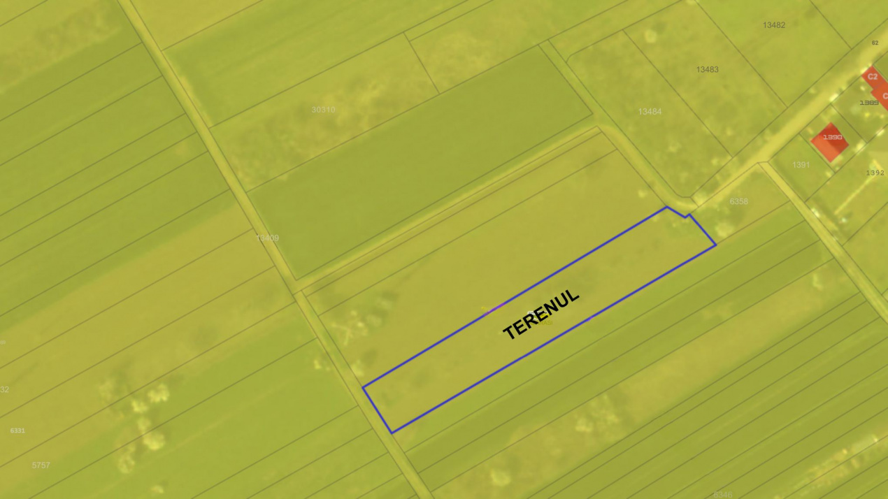 Teren 2667 mp Frumușani – Dublu Front Stradal și Acces Rapid București