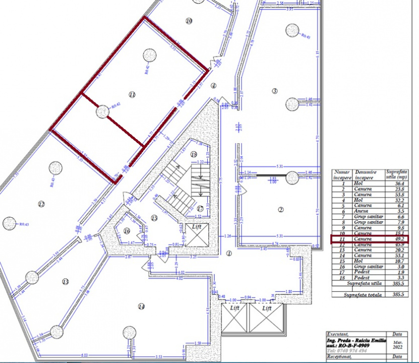 Spatiu de birouri | 50mp | Vitan Center | Utilitati incluse