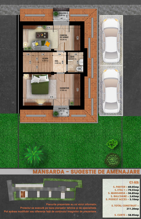 Vila noua duplex_Prima inchiriere 